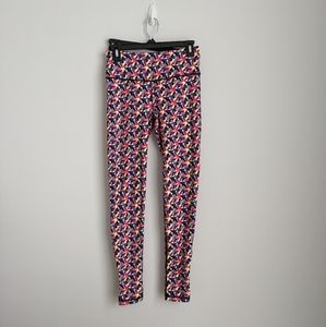 Victoria's Secret sport knockout tight leggings multicolor pattern small